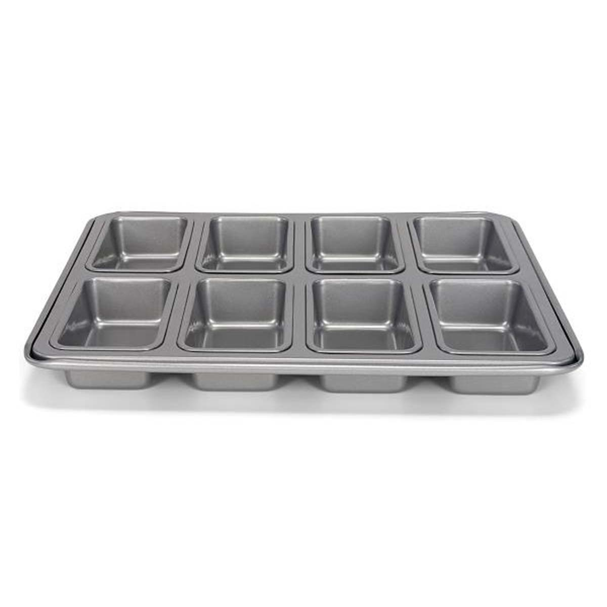 Patisse Silvertop Brødform til 8 stk. mini 34 x 28 x 3 cm Sølvgrå