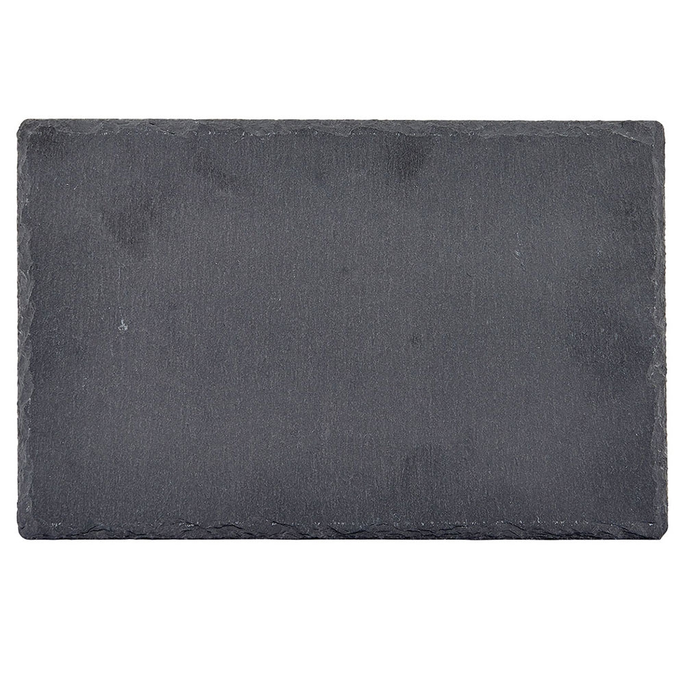 6 stk Skifer plade, 28 x 18 cm
